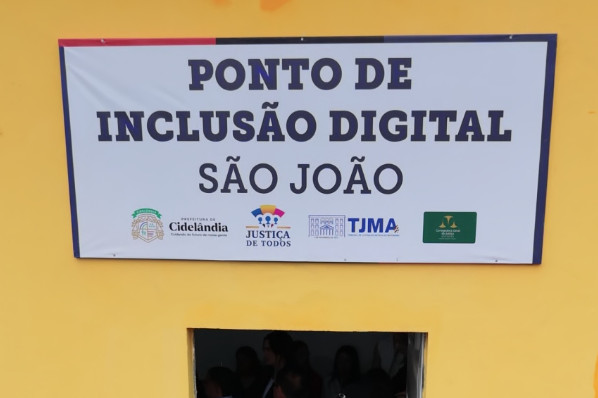 Cidelândia recebe novo Ponto de Inclusão Digital e amplia acesso à Justiça e às tecnologias
